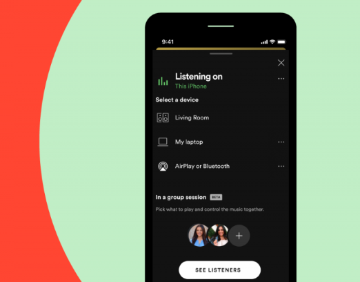 Your Squad Can Now Stream Simultaneously Using Spotify’s Group Session Beta