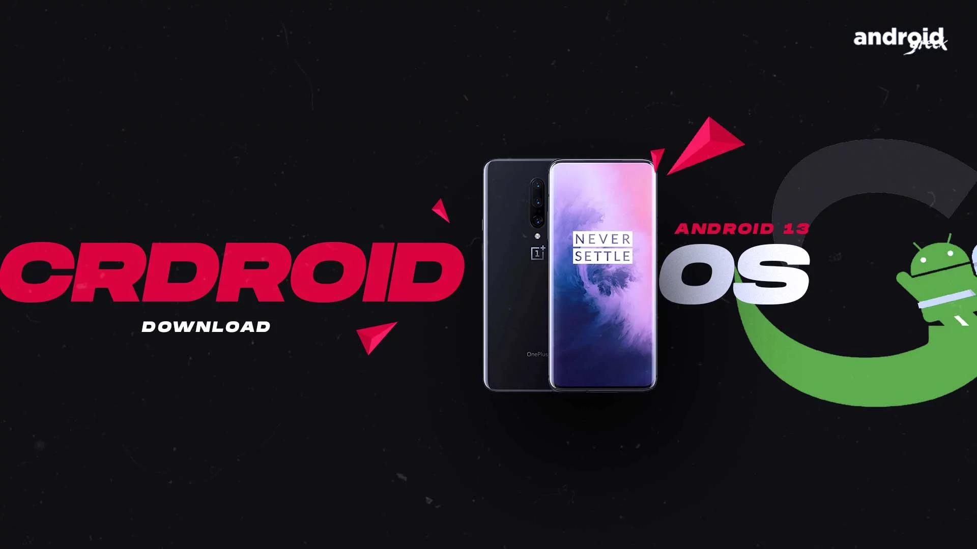 Downloads Android 13 crDroid  for OnePlus 7 Pro (guacamole)