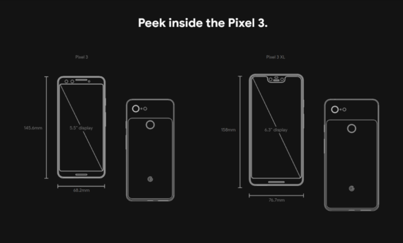 Google Pixel 3 and Pixel 3 XL: