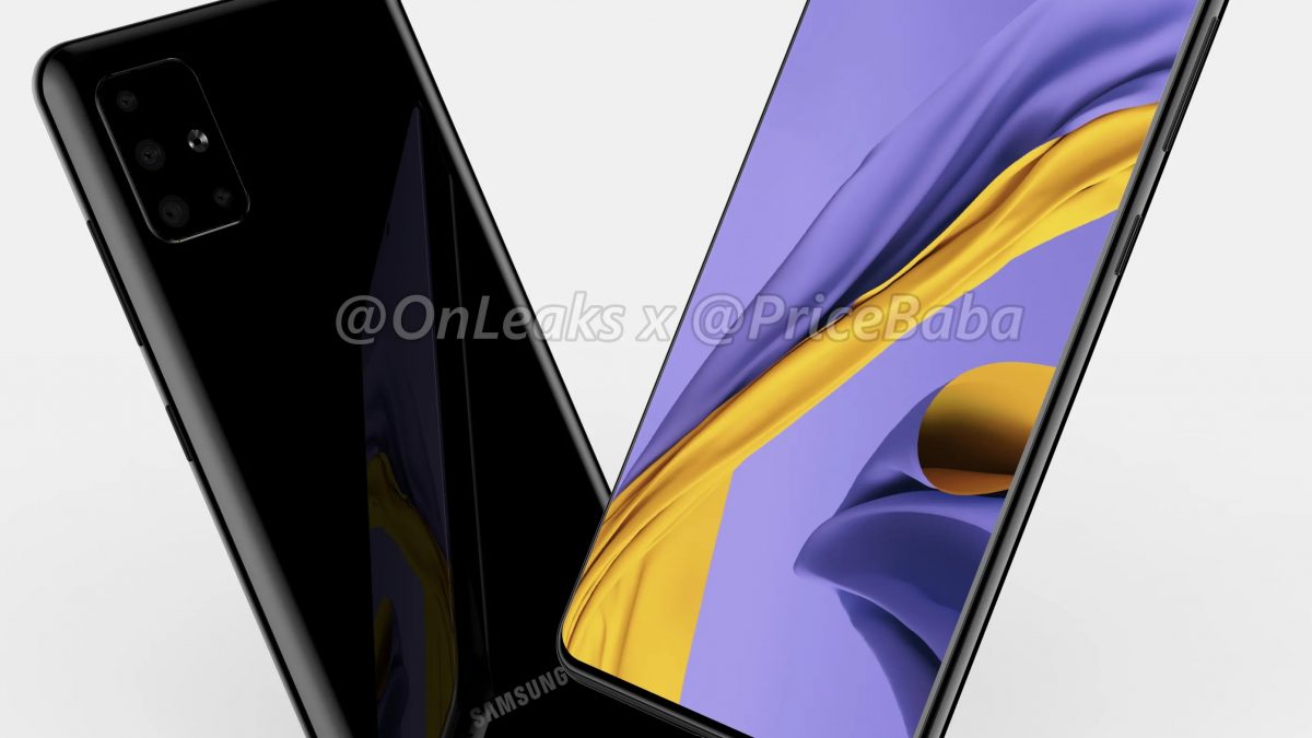 Samsung Galaxy A51 renders reveal Quad Camera and Punch-hole