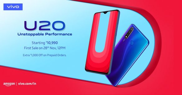 Vivo U20 launched with Triple Rear camera, SD675, full specs and price
