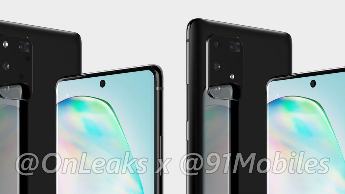 Samsung Galaxy A91 With L-Shaped Rear Camera, Punch-Hole Display