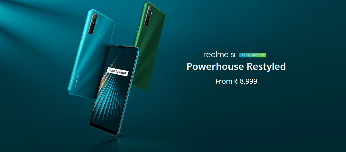 Realme 5i Launched With 5000mAh India: Price, Feature and Specification