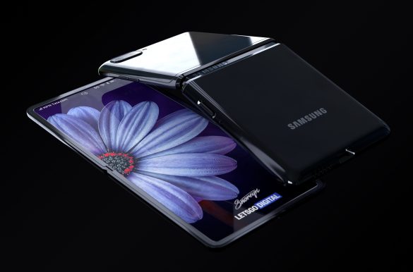 Samsung Galaxy Z Flip upcoming 2-nd foldable Rumored based Render