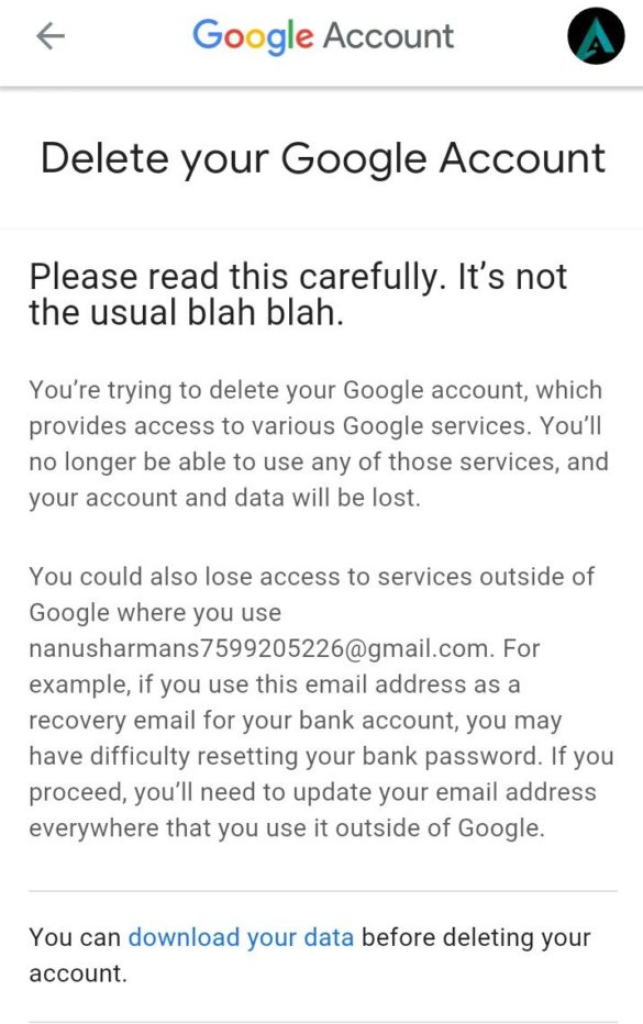 How to delete your Gmail Account and Google Account | Quick Guide