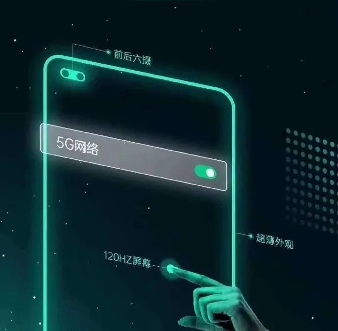 Oppo A92 Official promotion image surfaced online revealed key Specifications.
