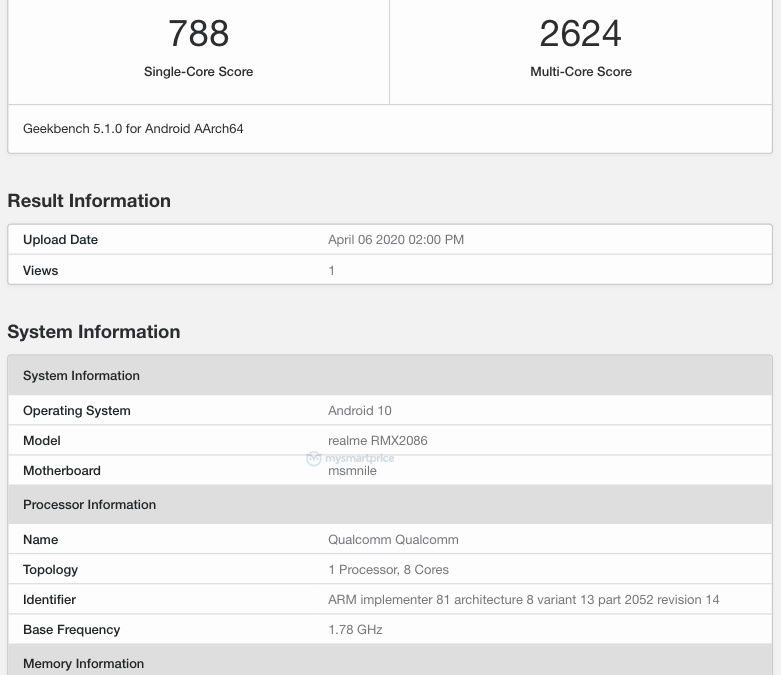 Realme X3 SuperZoom against Redmi K30 Pro Zoom spotted on the Geekbench with 108MP cameras.