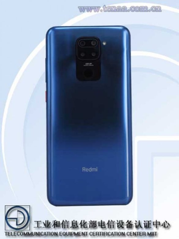 Redmi Note 9 listed in TENAA certification Revealed key Specifications