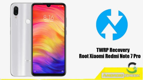 TWRP Recovery For Xiaomi Redmi Note 7 Pro