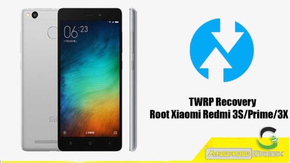 TWRP Recovery For Redmi 3S/Prime/3X