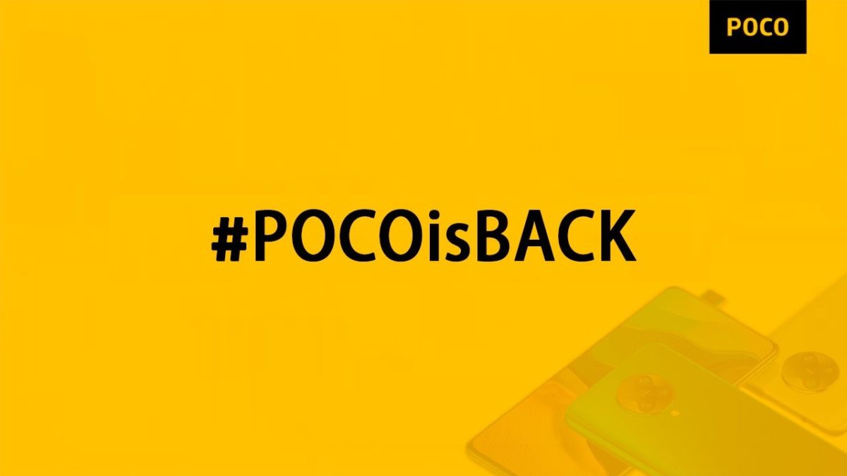 Reportedly Poco F2 Sending a virtual invitation to confirm release date in Europe and Pricing