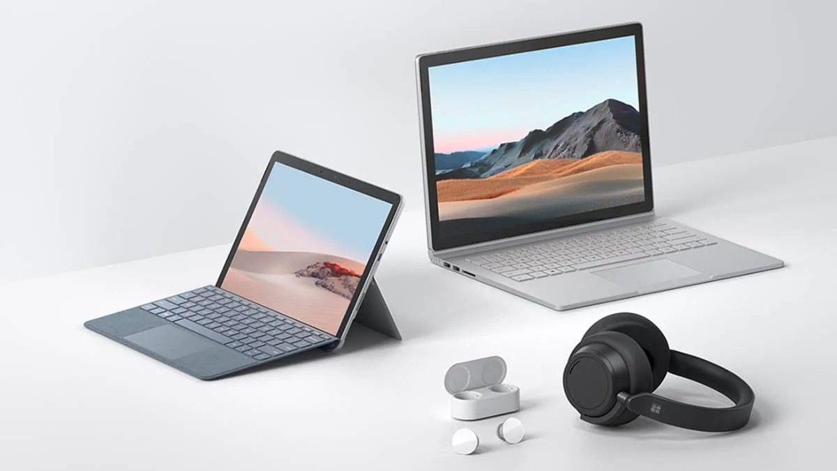 Microsoft Surface Go 2, Surface Book 3, Surface Headphones 2, Surface Earbuds Launched