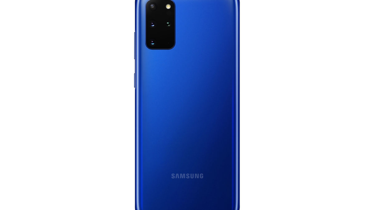 Samsung unveiled the Aura Blue colour exclusively in the Netherlands for Samsung Galaxy S20+
