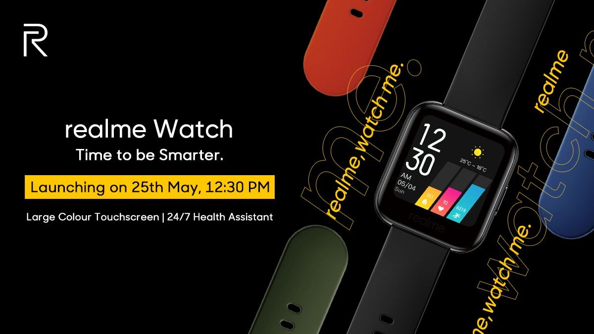 Realme teased it’s watch unveiled its key Specifications and the feature, scheduled to release on May 25