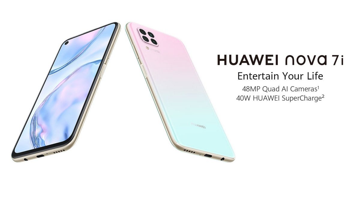 Huawei Nova 7i reportedly sched to launch in India in July With 40W charging