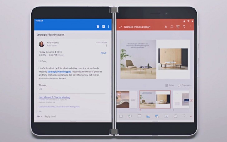Microsoft surface Duo bring a new way of multitasking featuring app Group
