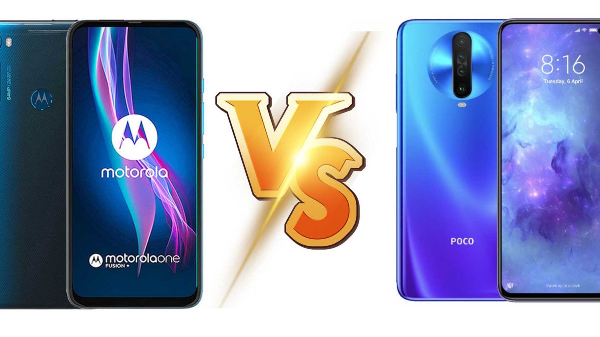 Motorola One Fusion Plus vs Poco X2