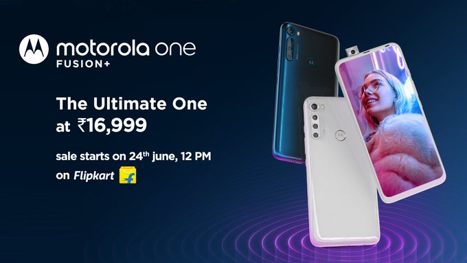 Motorola One Fusion+ Launched in India with Pop-Up Selfie Camera, 5,000mAh Battery: Price, Specifications