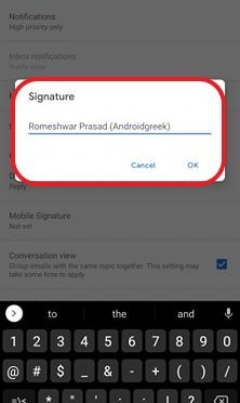 How to change Signature on your Gmail - Add or change a signature