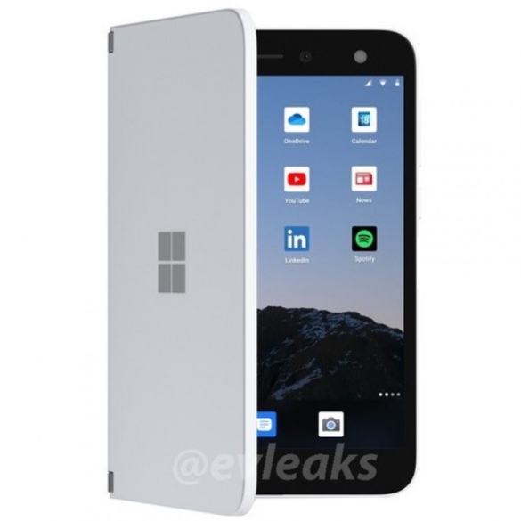 Microsoft Surface Duo surfaced online for AT&T with leaked renders