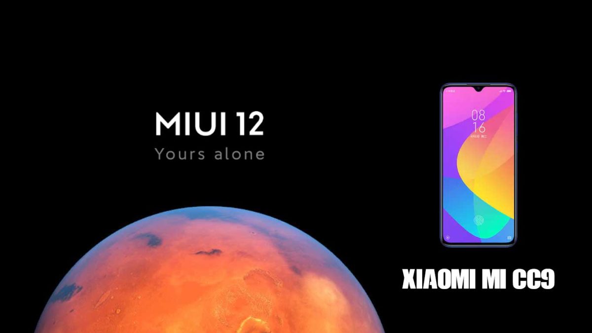 Download and Install Xiaomi Mi CC9 Stock Rom (Firmware, Flash File)