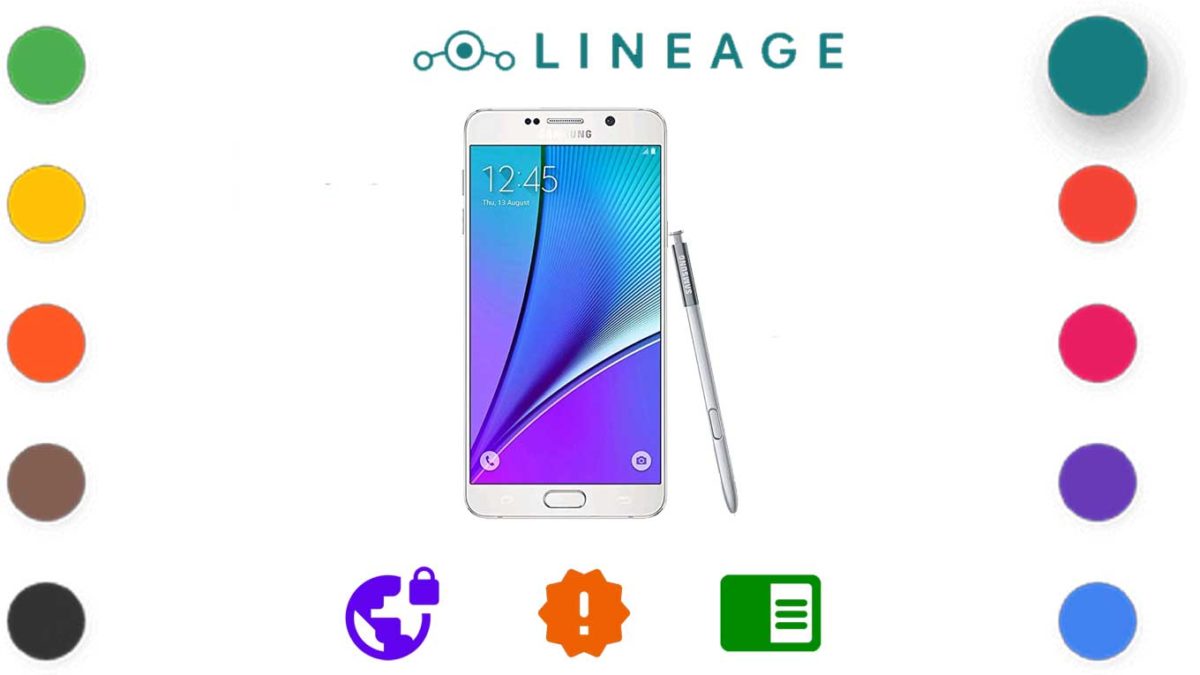 How to Download and Install LineageOS 18.0 for Galaxy Note 5 [Android 11, UNOFFICIAL – ALPHA]