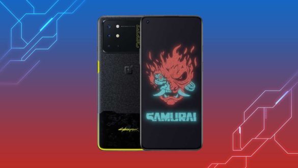 Download OnePlus 8T Cyberpunk 2077 Stock Wallpaper on any Android device [FHD+ Quality]