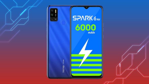 Download Tecno Spark 6 Air Stock Wallpaper on any Android device [FHD+ Quality]