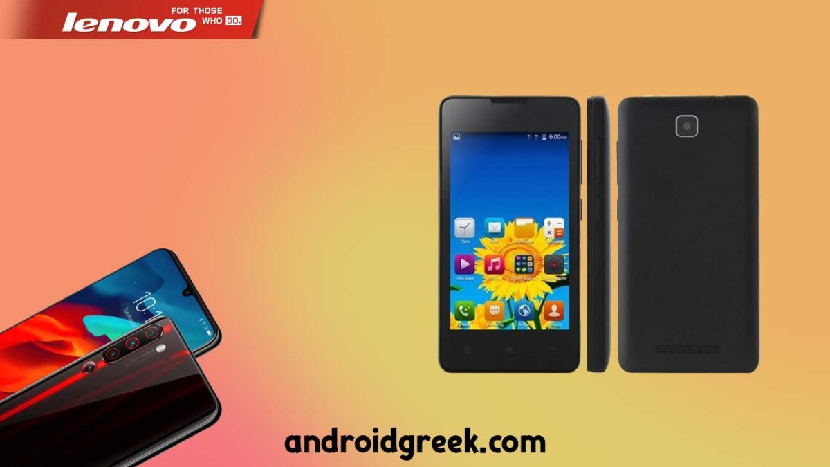 Download and Install Lenovo A1000 Stock Rom (Firmware, Flash File)