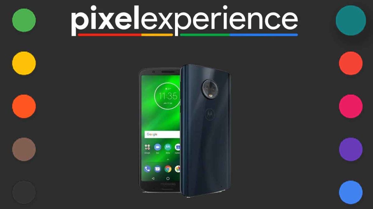 Download and Install Pixel Experience 11 on Motorola Moto G7 [Android 11]