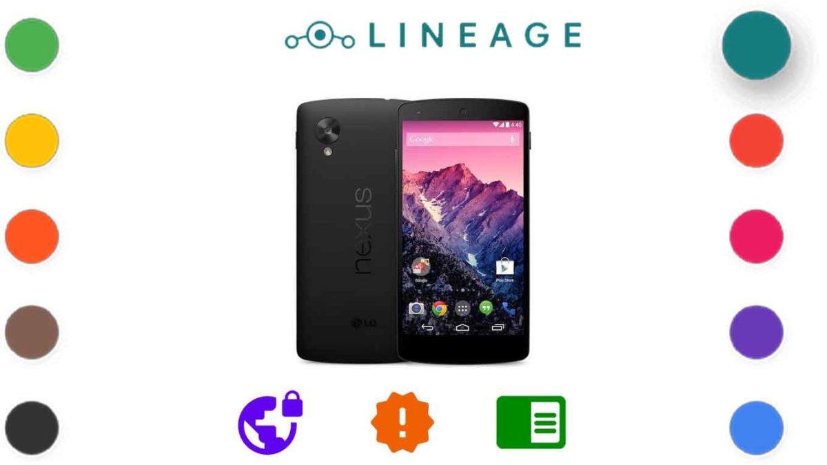 Download and Install Lineage OS 18.1 for Google Nexus 5 (hammerhead) [Android 11]