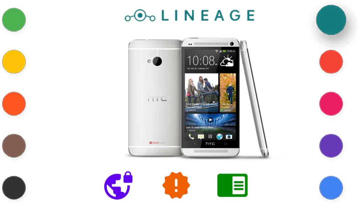 Download and Install Lineage OS 18.1 for HTC One M7 (m7) [Android 11]