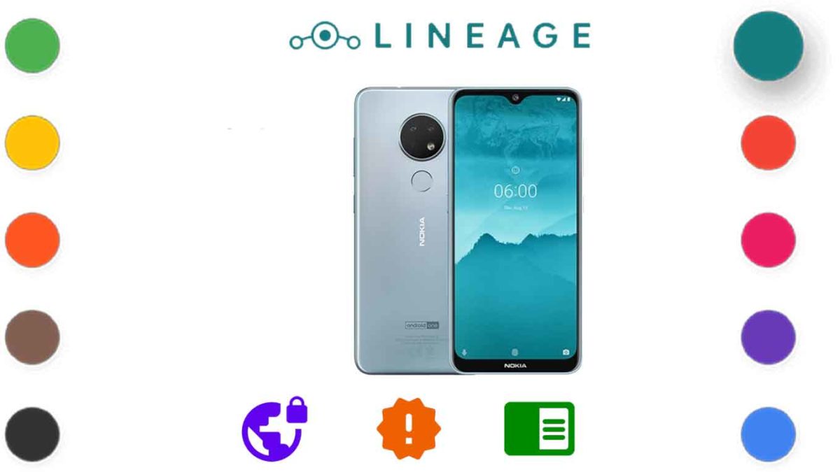 Download and Install Lineage OS 18.1 for Nokia 6.2 (sld_sprout) [Android 11]