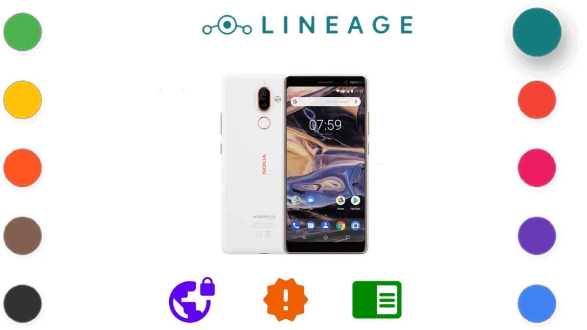 Download and Install Lineage OS 18.1 for Nokia 7 Plus (b2n_sprout) [Android 11]