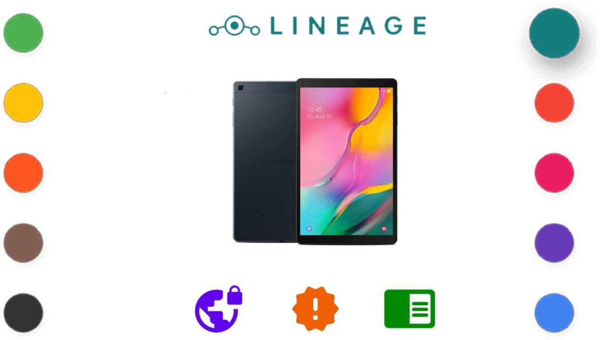 Download and Install Lineage OS 18.1 for Samsung Galaxy Tab A 10.1 [Android 11]
