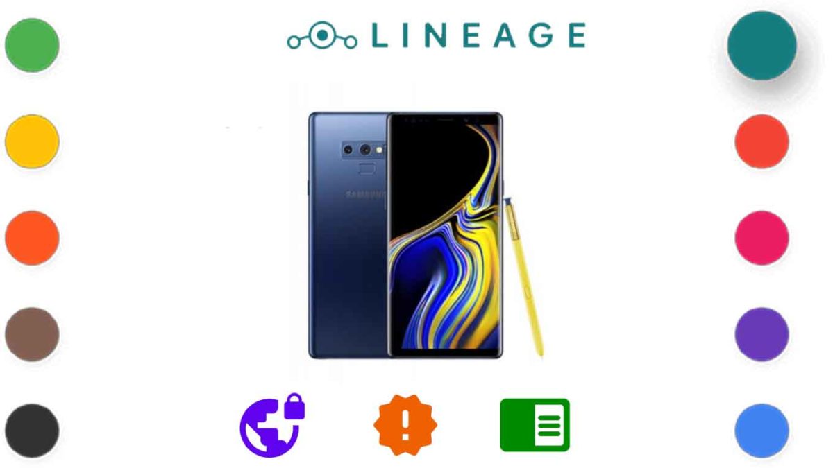 Download and Install Lineage OS 18.1 for Samsung Galaxy Note 9 [Android 11]