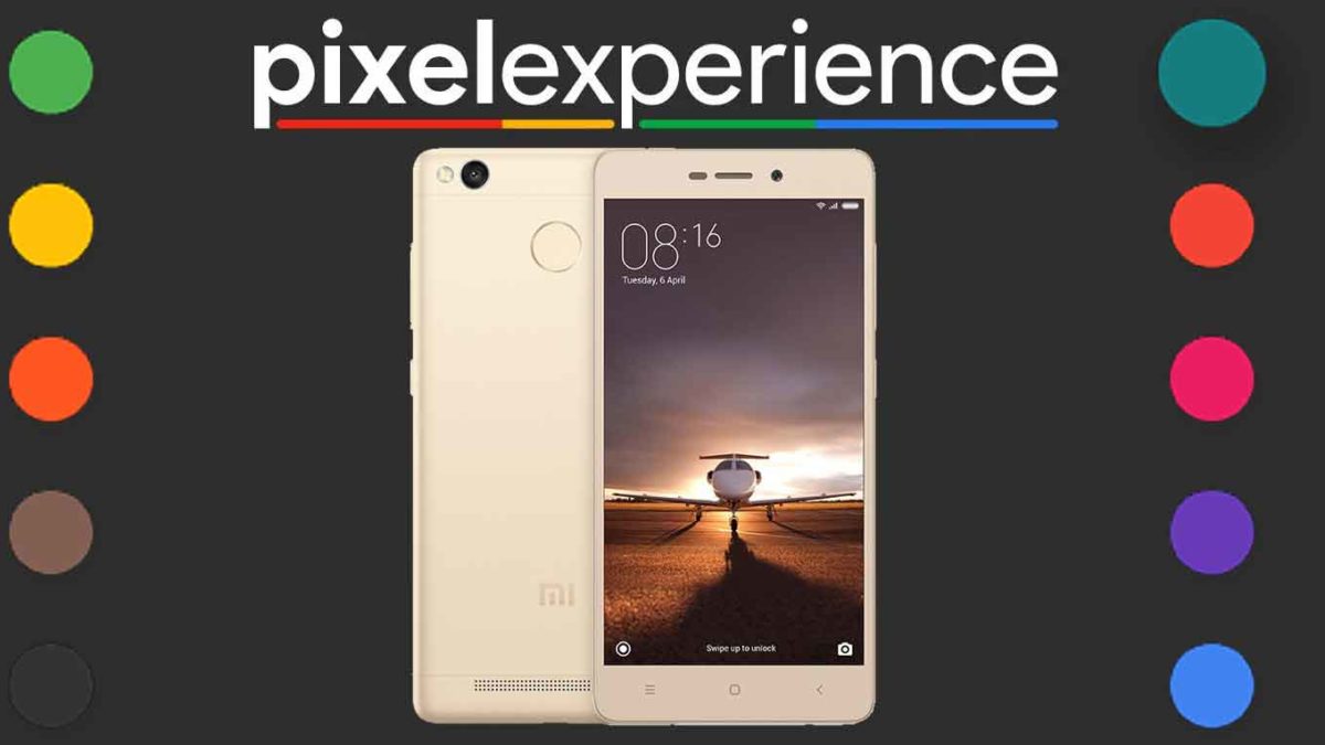 Download and Install Pixel Experience 11 on Xiaomi Redmi 3S/3X [Android 11]