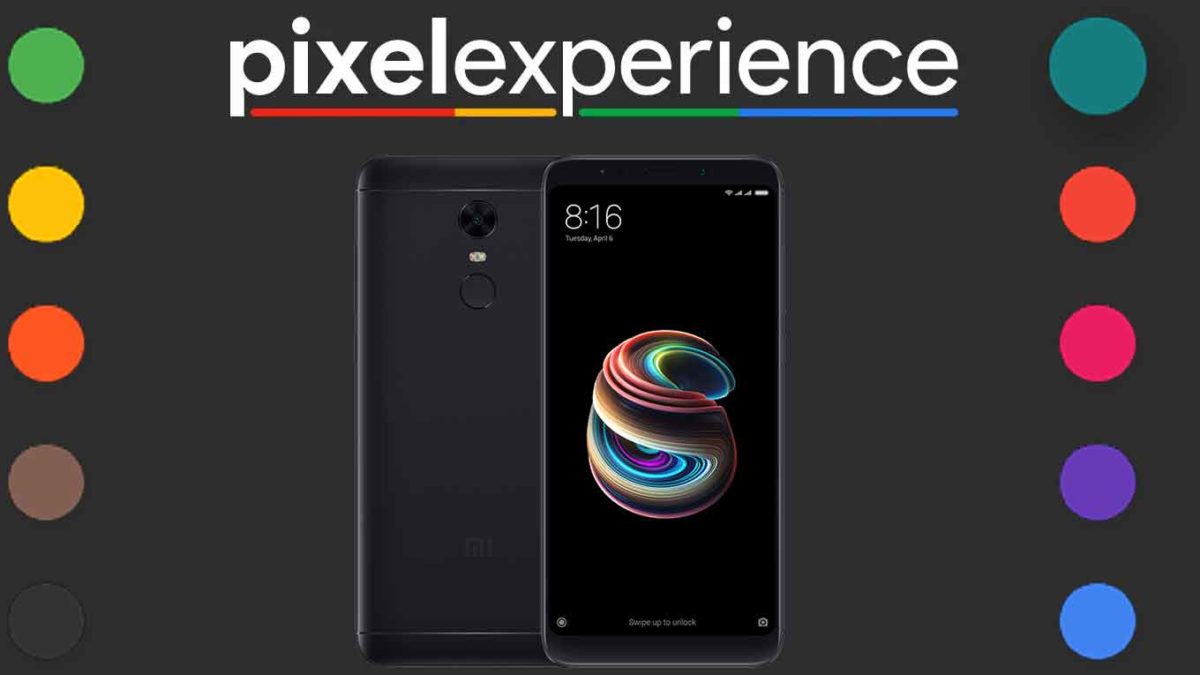Download and Install Pixel Experience 11 on Xiaomi Redmi Note 5 Global/Pro [Android 11]
