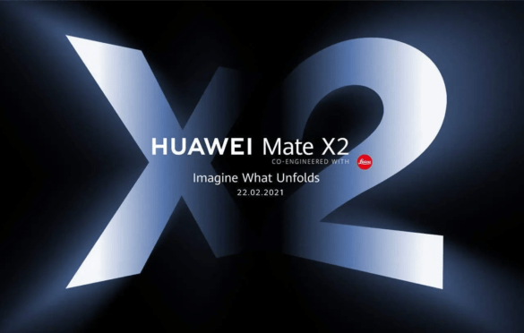 Huawei Mate X2 next generation foldable smartphone launch date announced