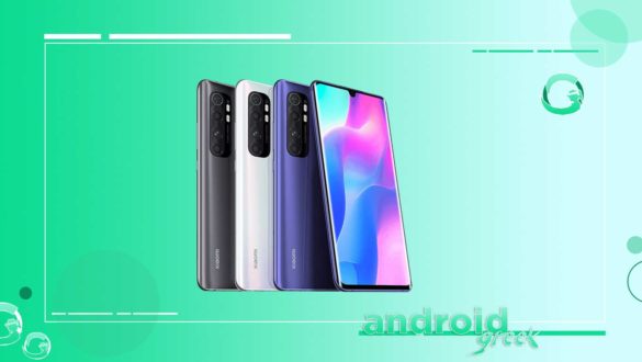 Xiaomi Mi Note 10 Lite gets Android 11 update - Download and Install