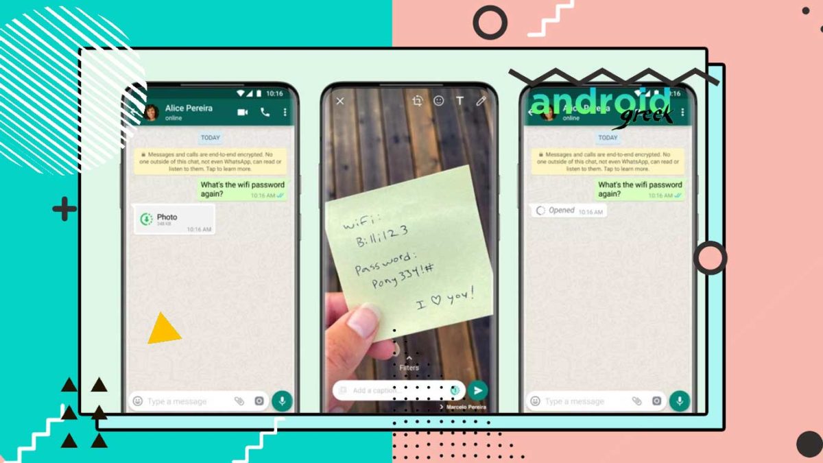 How to send WhatsApp Photos and Videos- View-Once Feature
