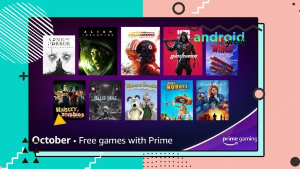 Amazon Prime Gaming free rewards for the month of October 2021