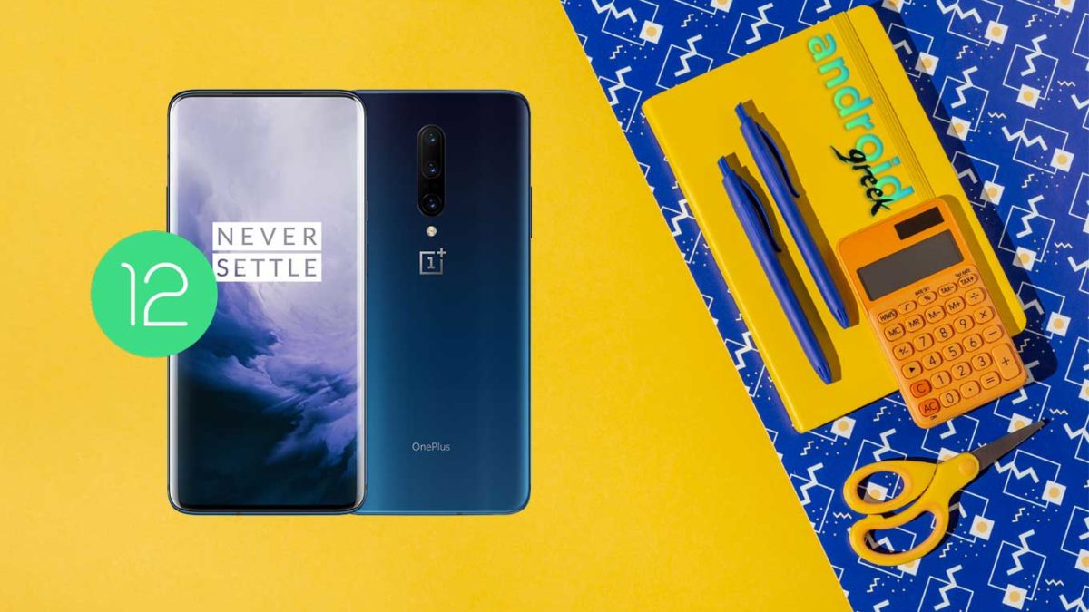 Download and Install Android 12 KOSP 2.1 for OnePlus 7 (guacamoleb)