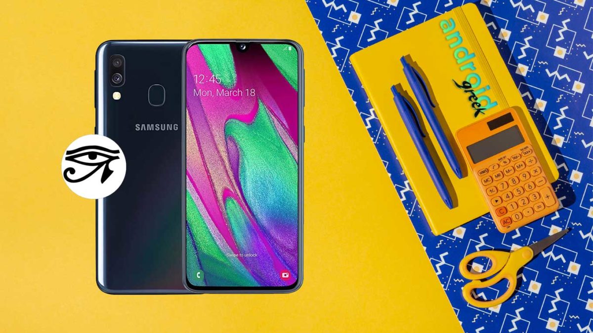 Download and Install Android 12 crDroid OS V8.0 for Samsung Galaxy A40 (a40)
