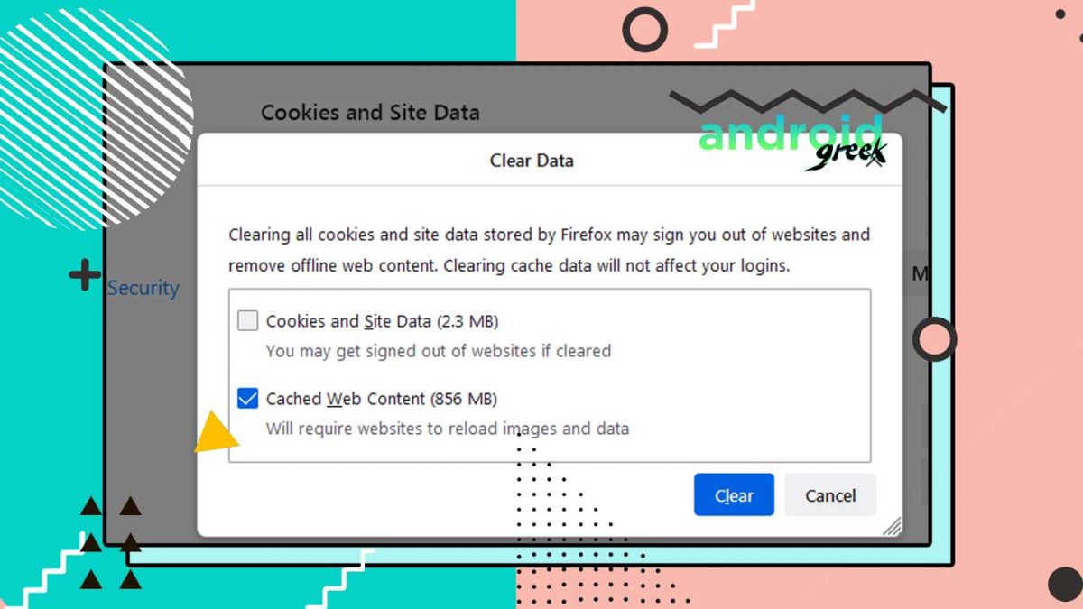 Delete existing cookies, allow or block all cookies, cache and site data to protect your personal information.