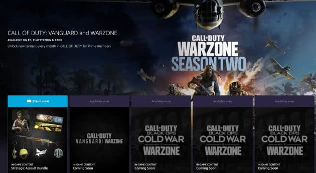How to Get Your CoD Warzone and Vanguard Prime Gaming Rewards (May 2022)