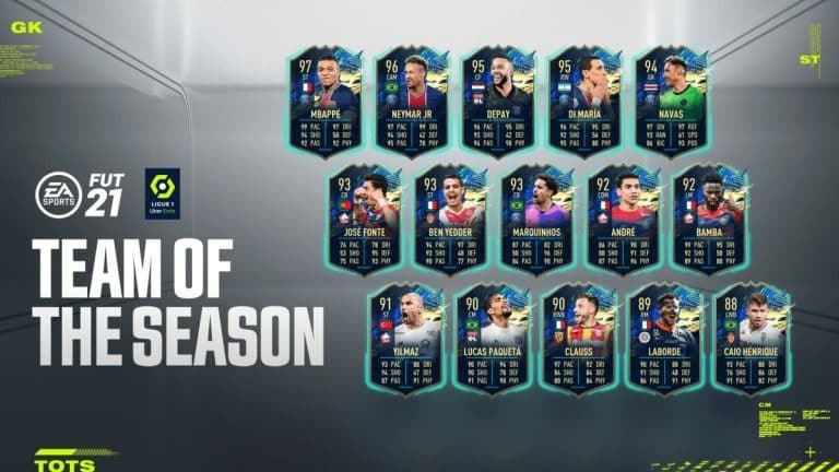 FIFA 2022 Ligue 1 TOTS Will Be Available Soon in FIFA Ultimate Team: Release Date and Expectations