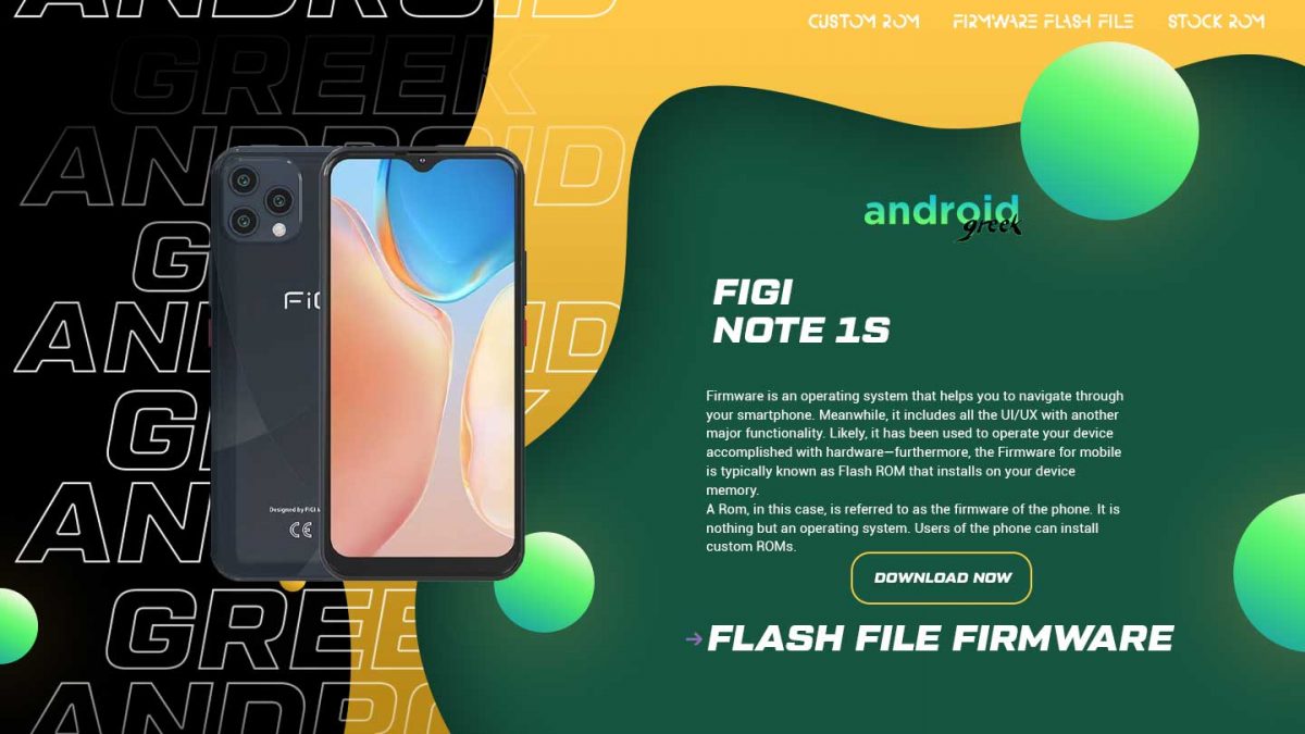 Download FIGI Note 1S Flash File Firmware | Software Update