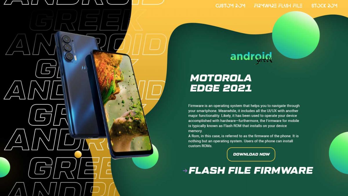Download Motorola Edge 2021 XT2141-2 (EDL) Flash File Firmware | Software Update