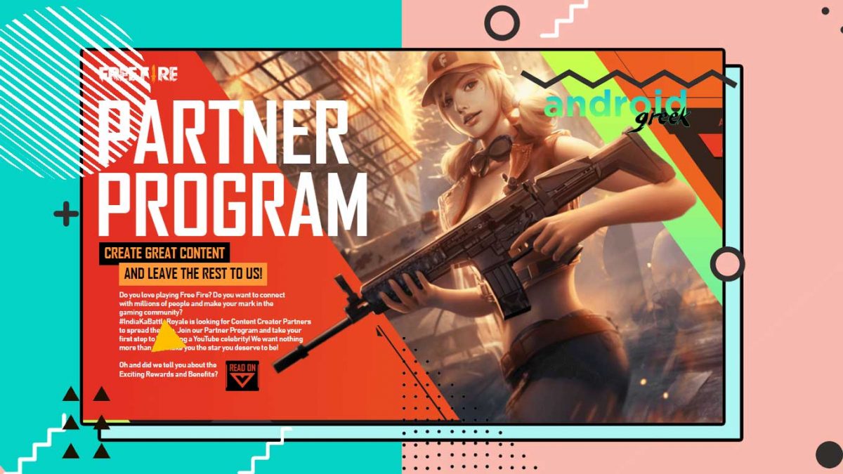 How to join the Free Fire Partner Program and get V Badge